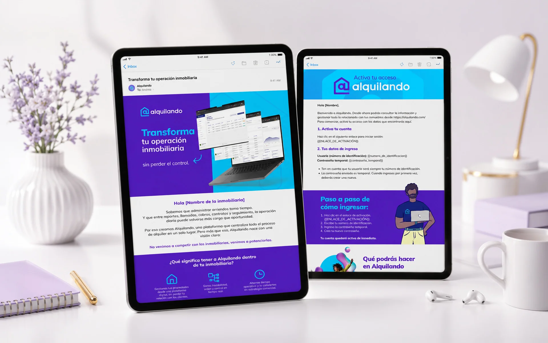 Alquilando — email marketing