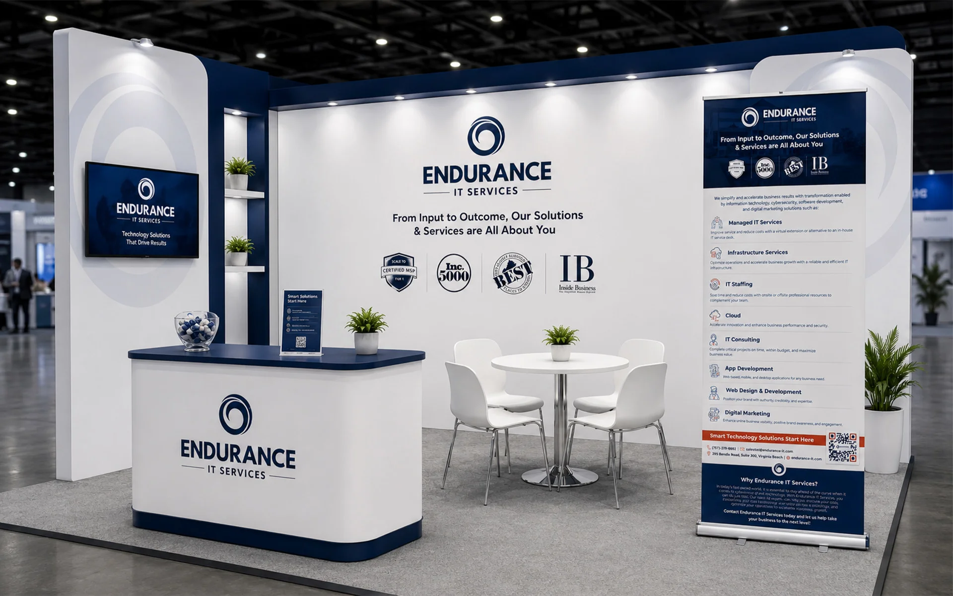 Endurance — stand para ferias y eventos