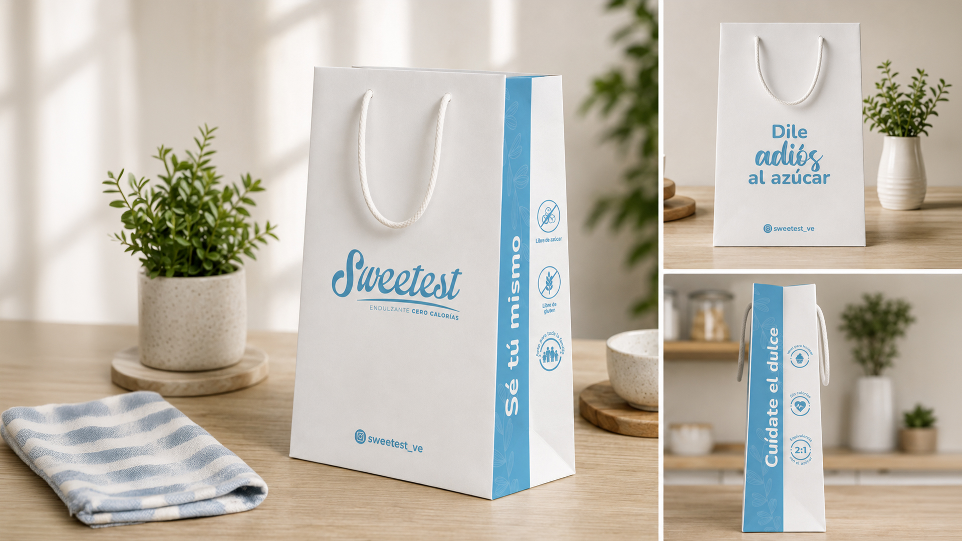 Sweetest — mockup bolsa