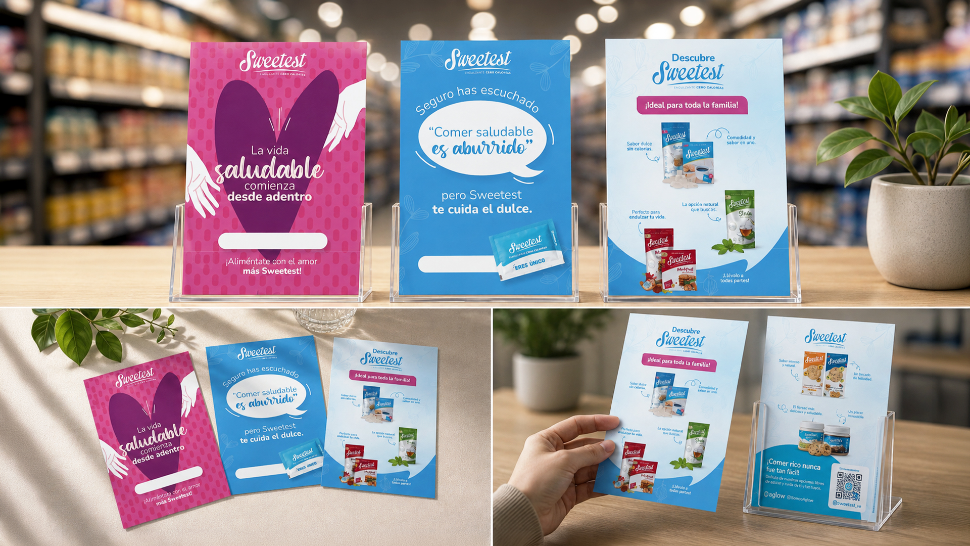 Sweetest — mockup flyers
